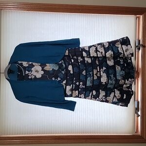 Ann Taylor Dress and sweater